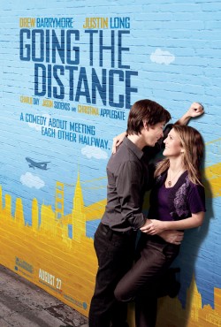 Waar komt die hand vandaan (filmposter 'Going The Distance')