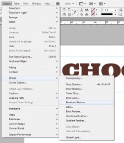 Het menu Object